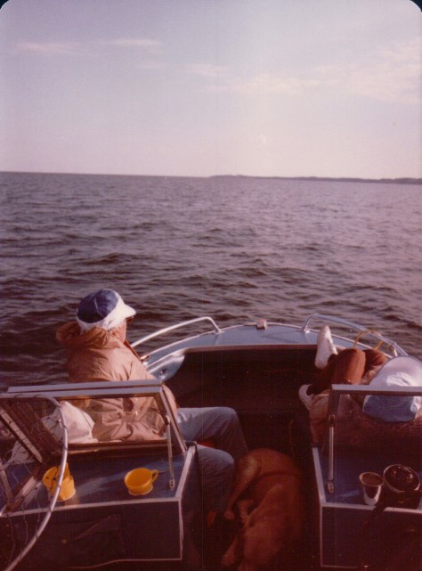 My father only came to visit Michigan once before he died - but then out on the 'big lake' he thought he already had and this was Heaven ....